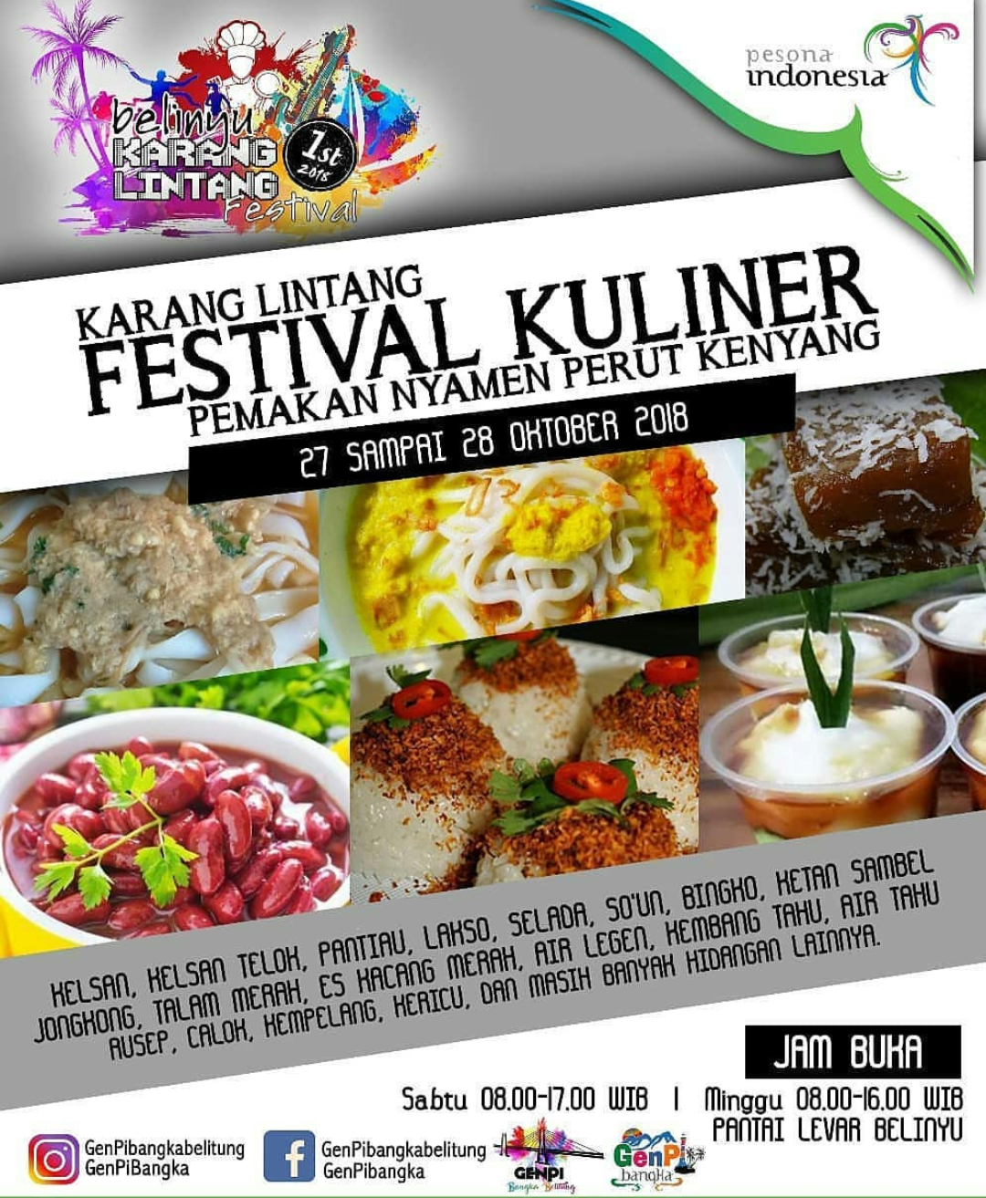 Event Kuliner Oktober 2018 Kuliner Asyik